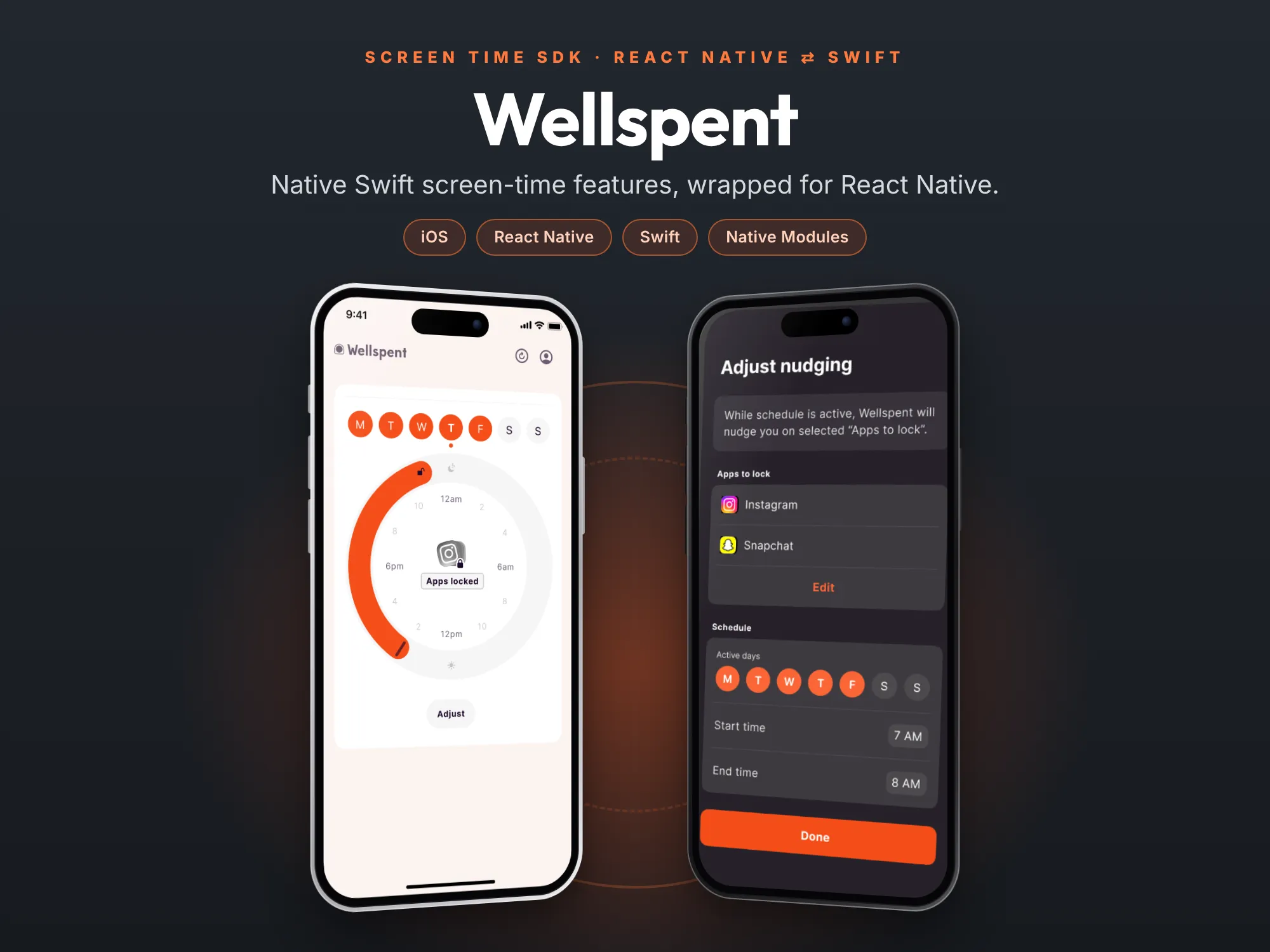 Wellspent Screen Time SDK cover
