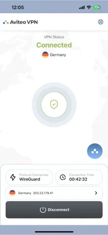 AviteoVPN screenshot