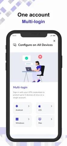 Digitunnel VPN screenshot