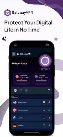 GatewayVPN screenshot