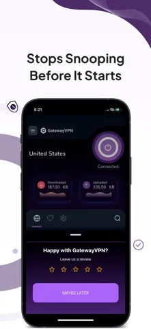 GatewayVPN screenshot