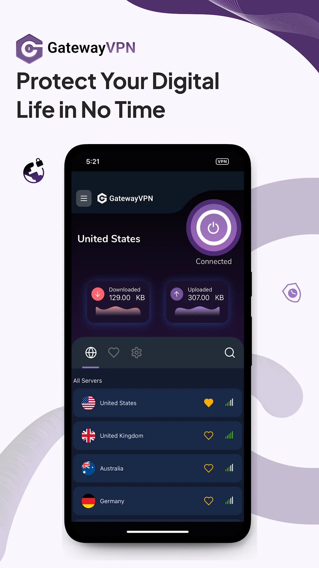 GatewayVPN screenshot